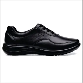 Lambskin Celeste Shoes In Black Recycled Rubber Base Hygienic Footbed Coating