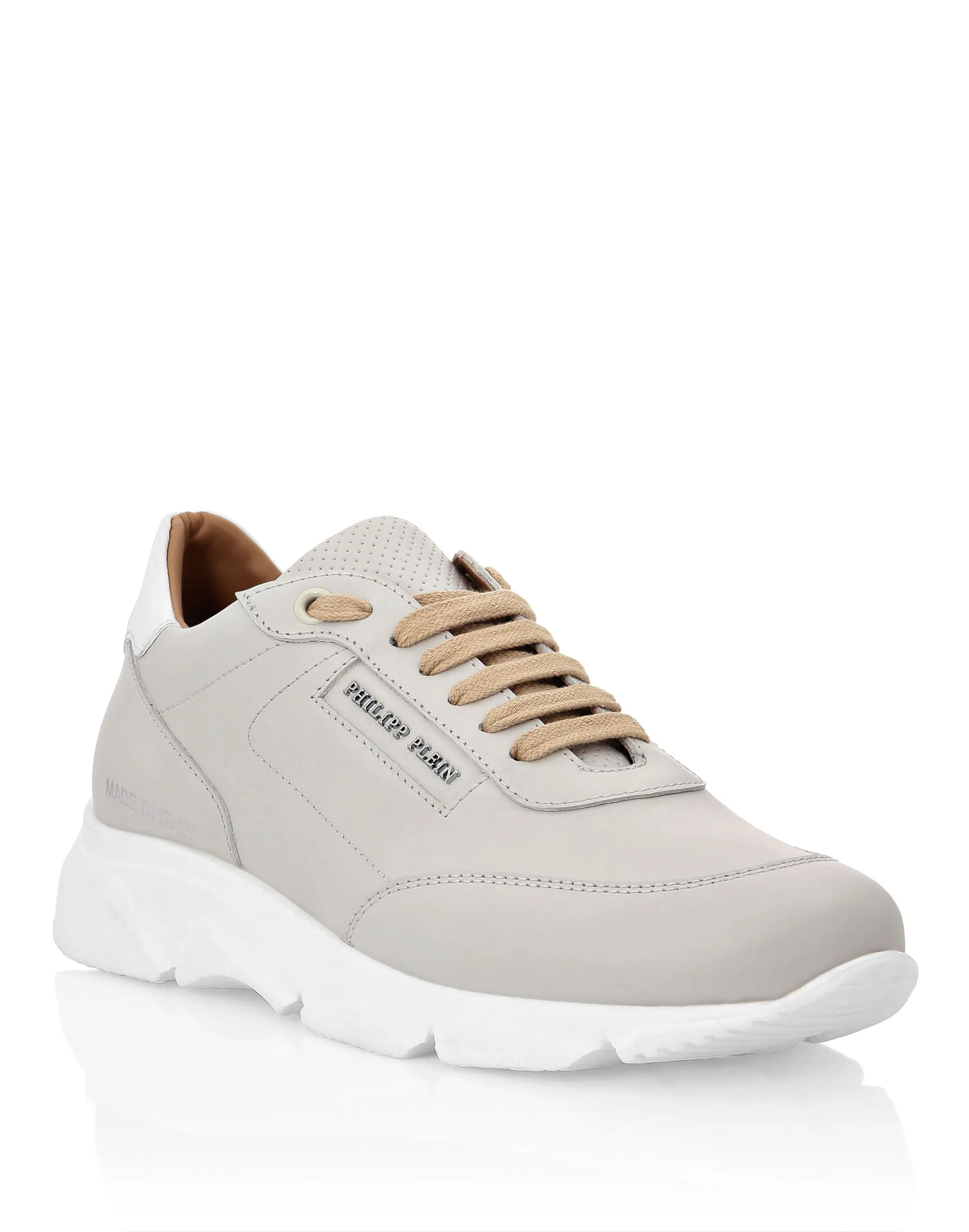 Distinctive flair Leather Lo-Top Sneakers Philipp Plein TM