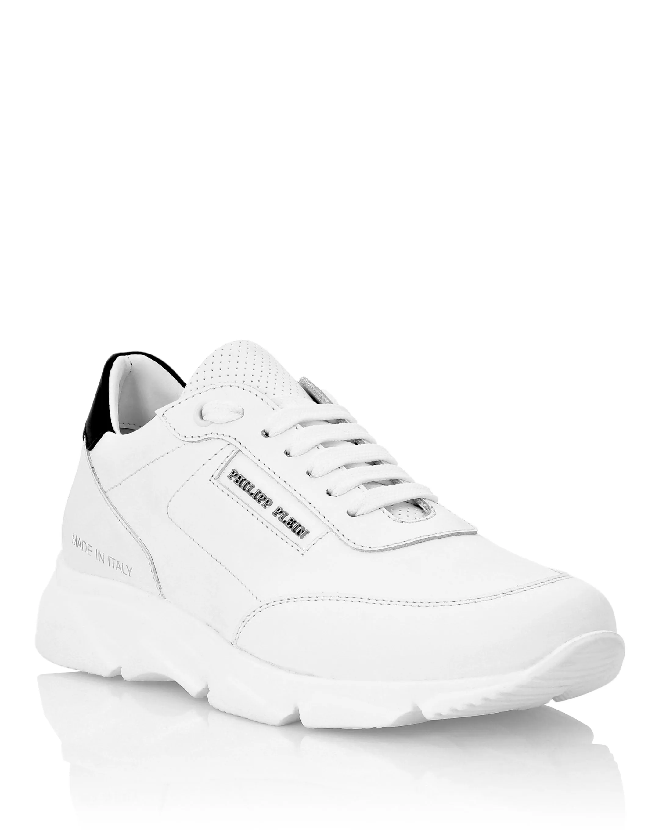 Dynamic Fit Collar Leather Lo-Top Sneakers Philipp Plein TM