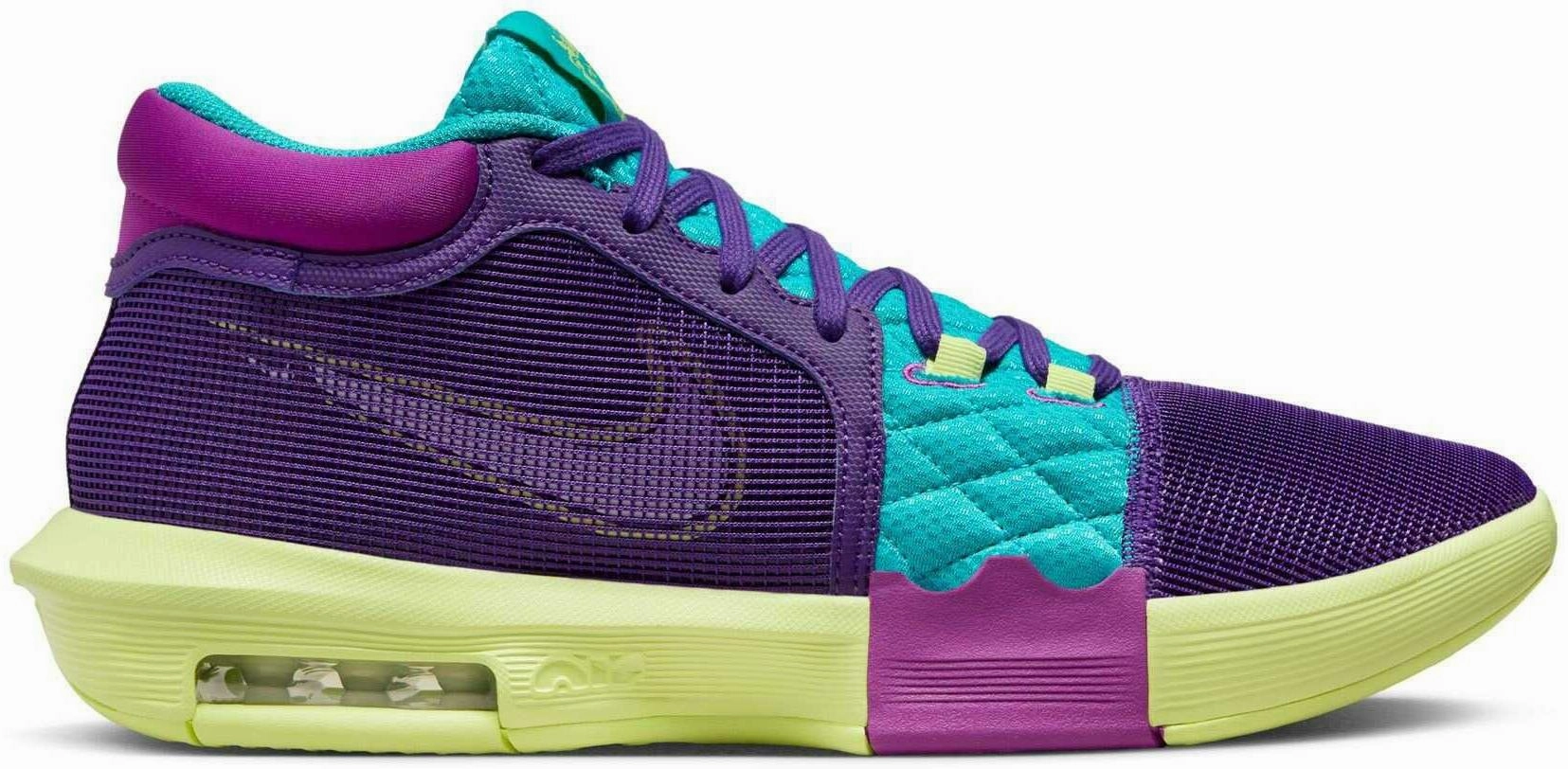 Airflow Channeled Sole LeBron Witness 8 Men's Basketball Shoes