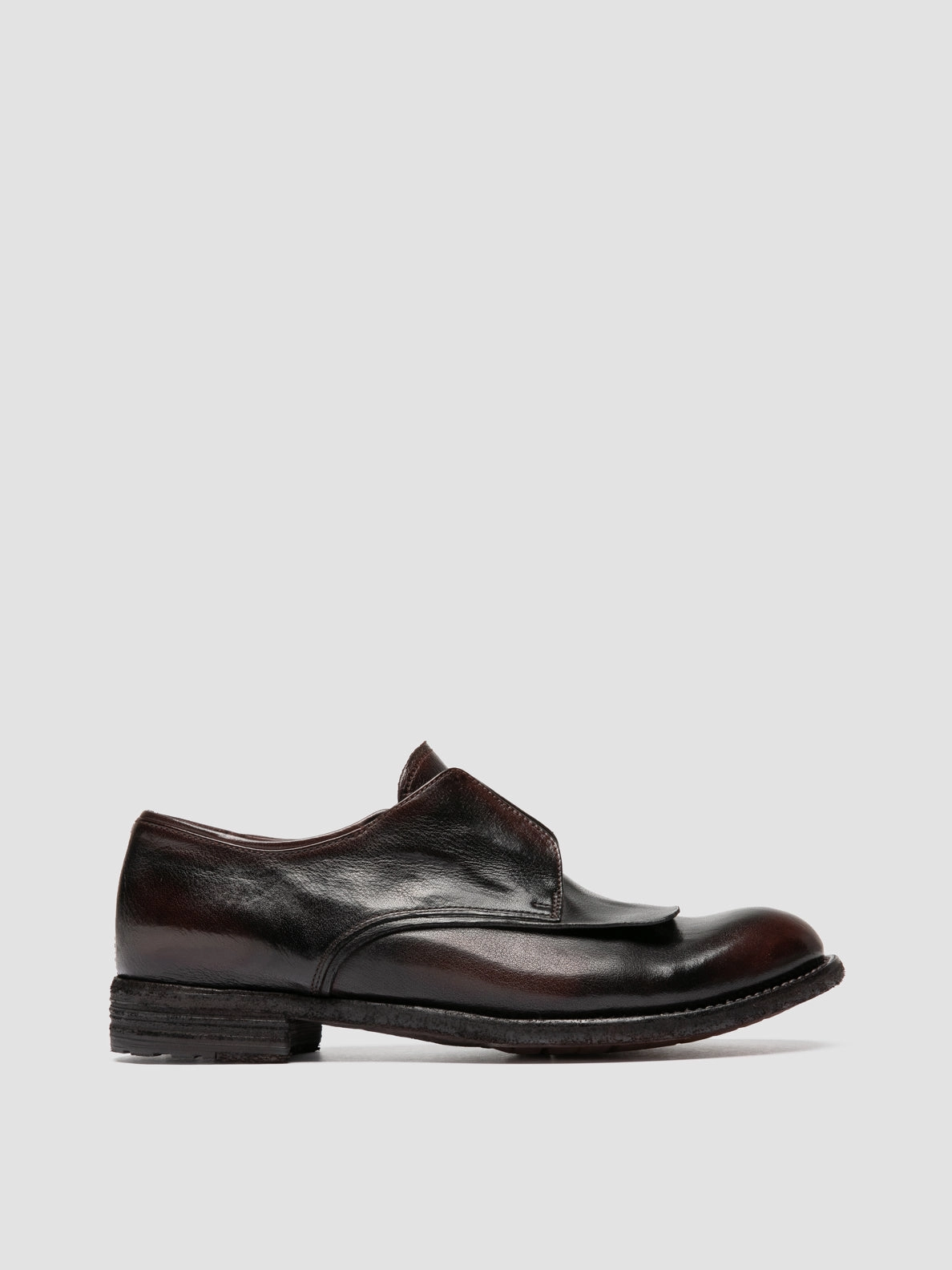Street Cool LEXIKON 159 - Dark Burgundy Leather Derby Shoes