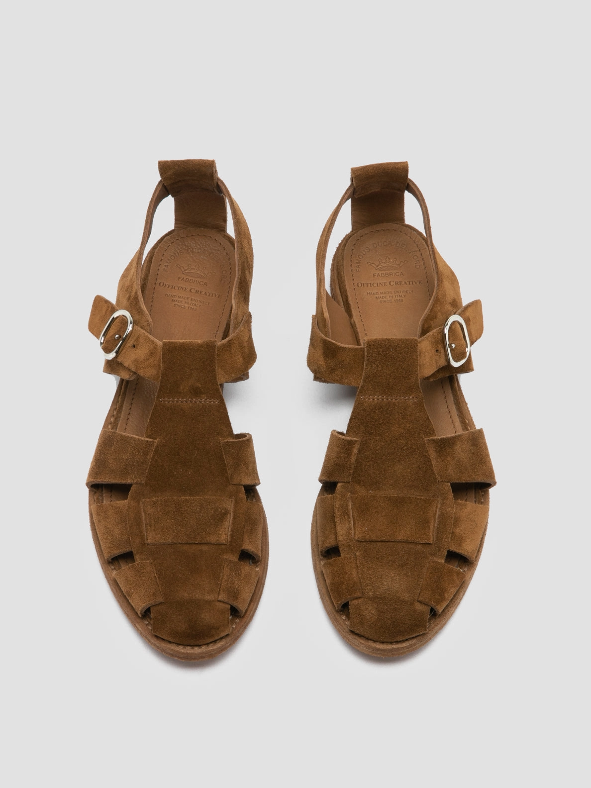 Moist Safe Coastal Trip LEXIKON 536 - Brown Suede Sandals