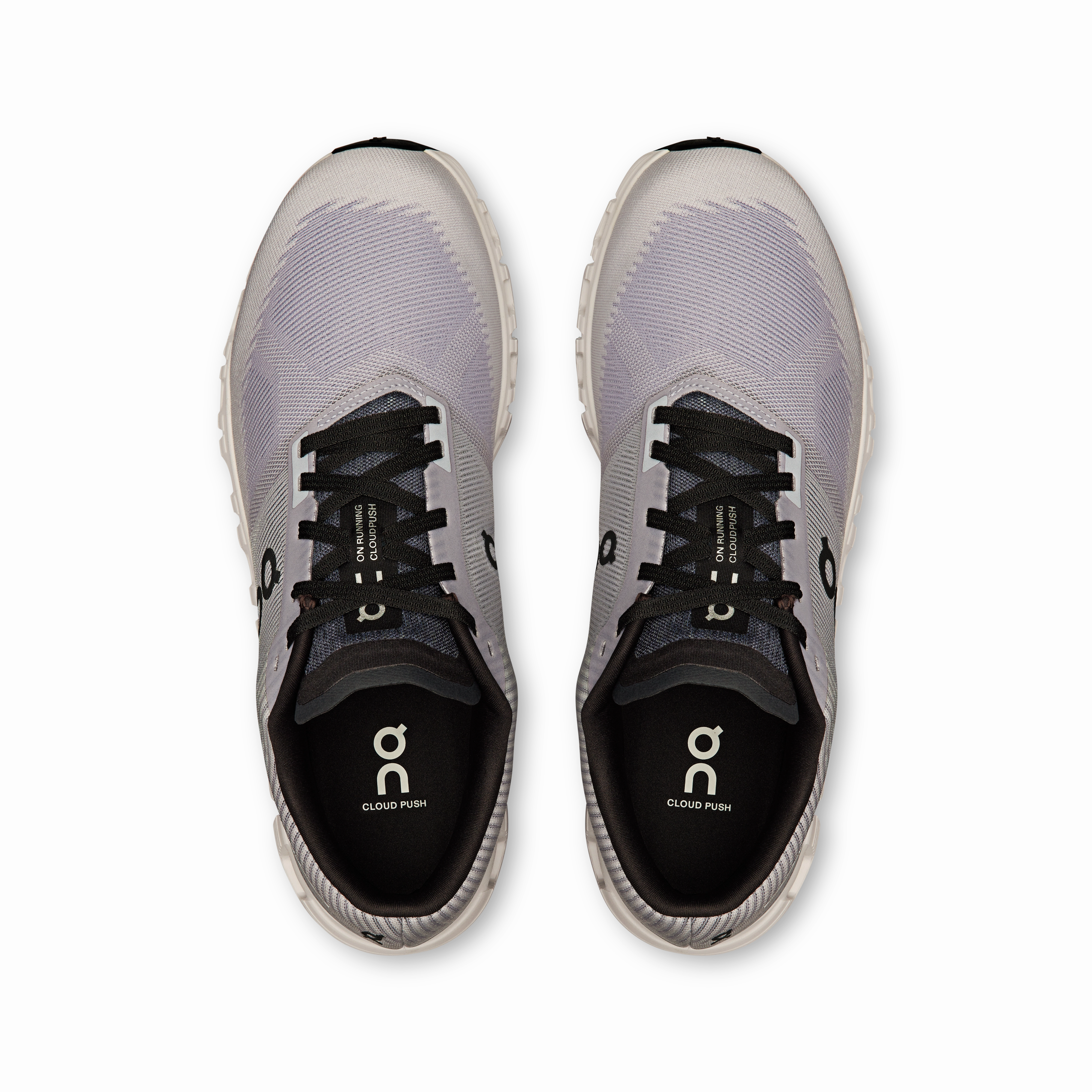 Seamless Technology Running Grip On Running Men's Cloud 6 Push Shoes - Lilac / Black