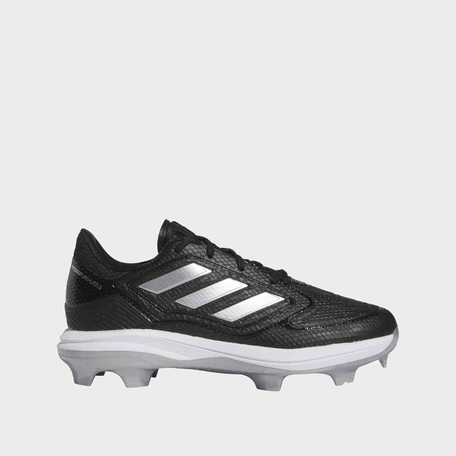 Slip Resistant Traction Women's Adidas Adizero PureHustle 3 TPU Softball Cleats