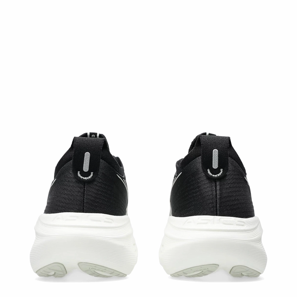 Asics Women's Gel Nimbus 27 Sneaker in Black/Lake Grey Minimal Vibe