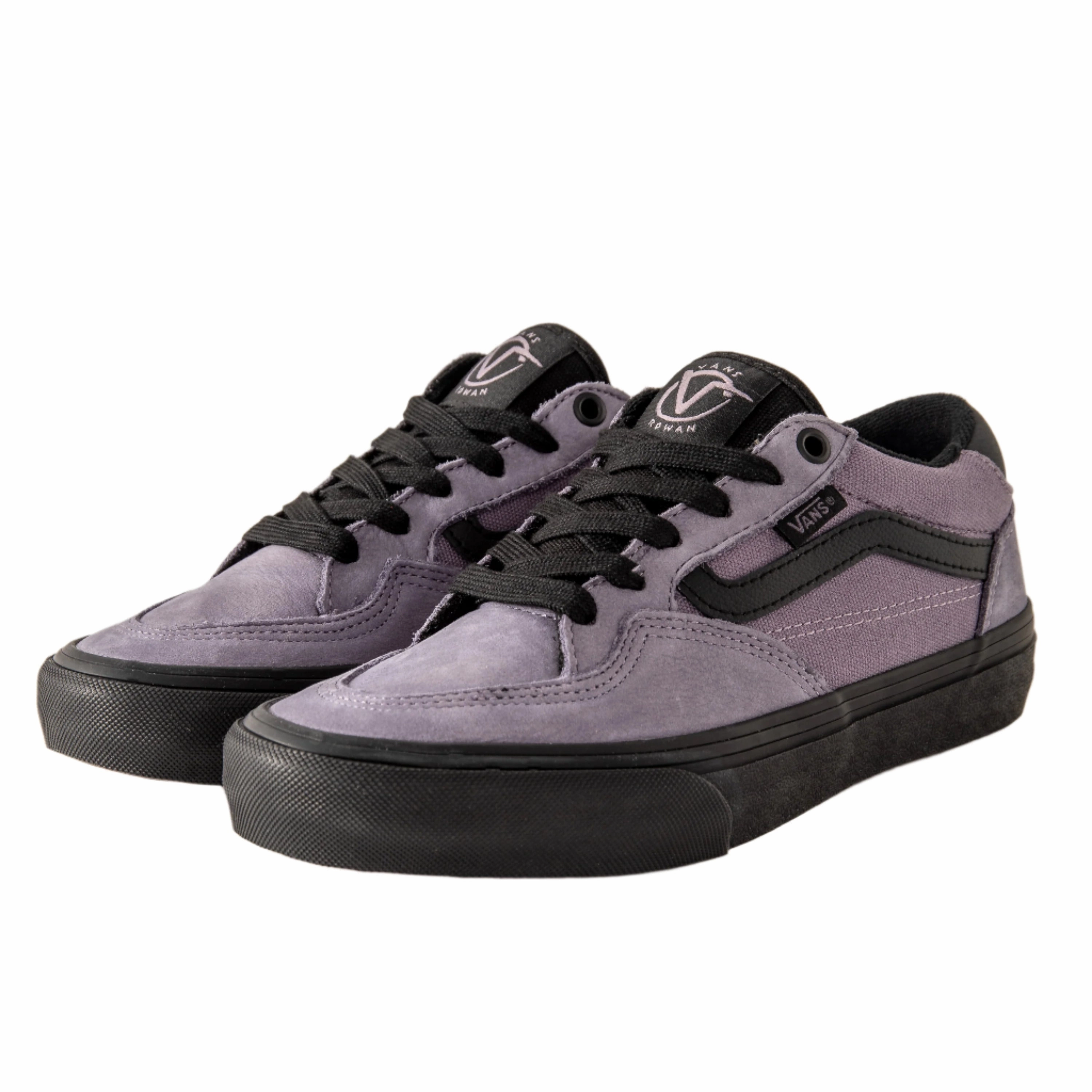 Vans - Rowan (Nubuck Light Purple/Black) *SALE straight - last shoes Anti Slip Insole Texture