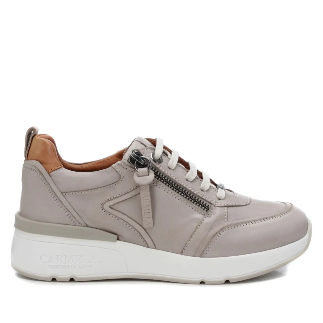 High Rebound Midsole Quick piece Women's Leather Sneakers By XTI