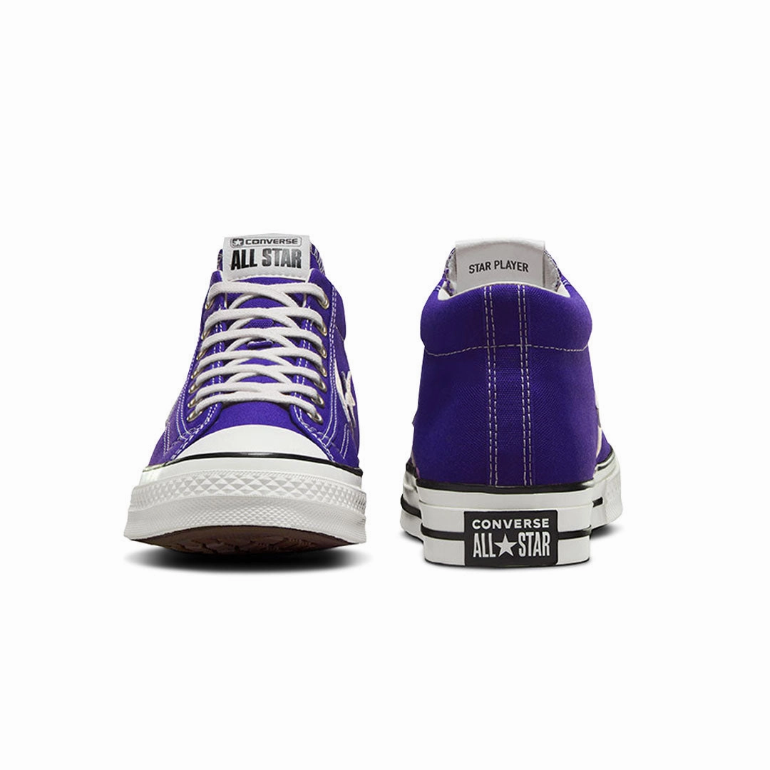 Minimal Vibe Converse - Unisex Star Player 76 Mid Top Shoes (A11529C)