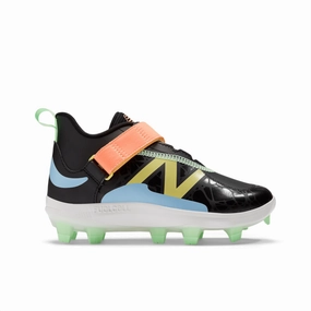 Grass Field New Balance Youth FuelCell Lindor 2 Baseball Cleat - JLINDBK2