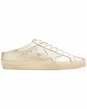 Adjustable Lace Closure Golden Goose Super-Star Leather Sneaker