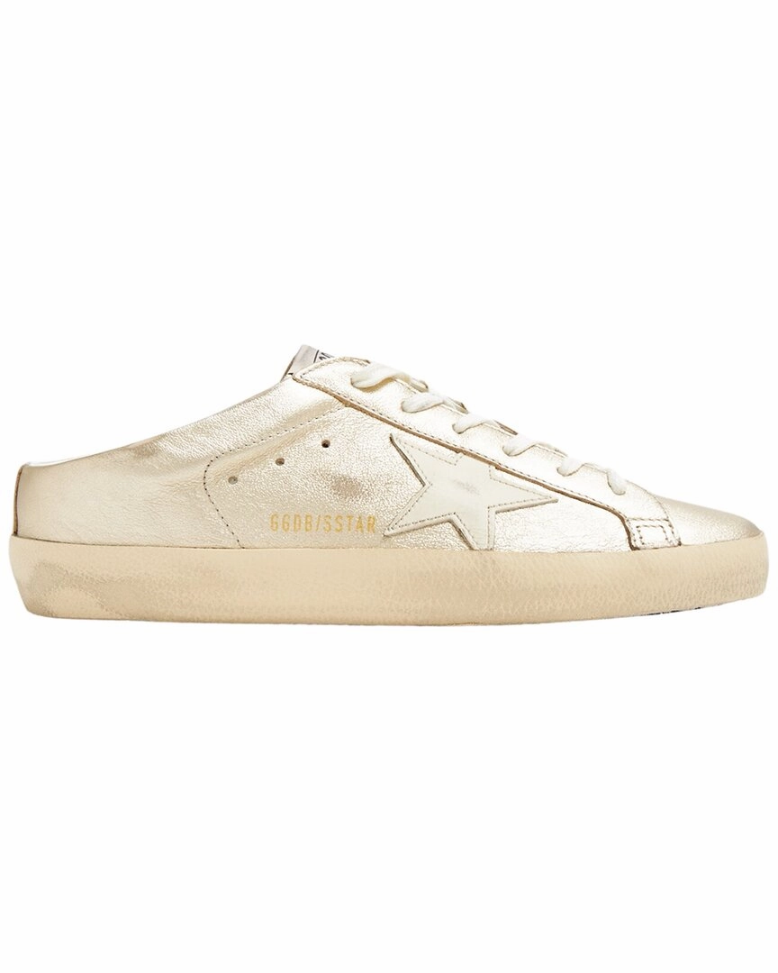 Low Use Outdoor Move Golden Goose Super-Star Leather Sneaker