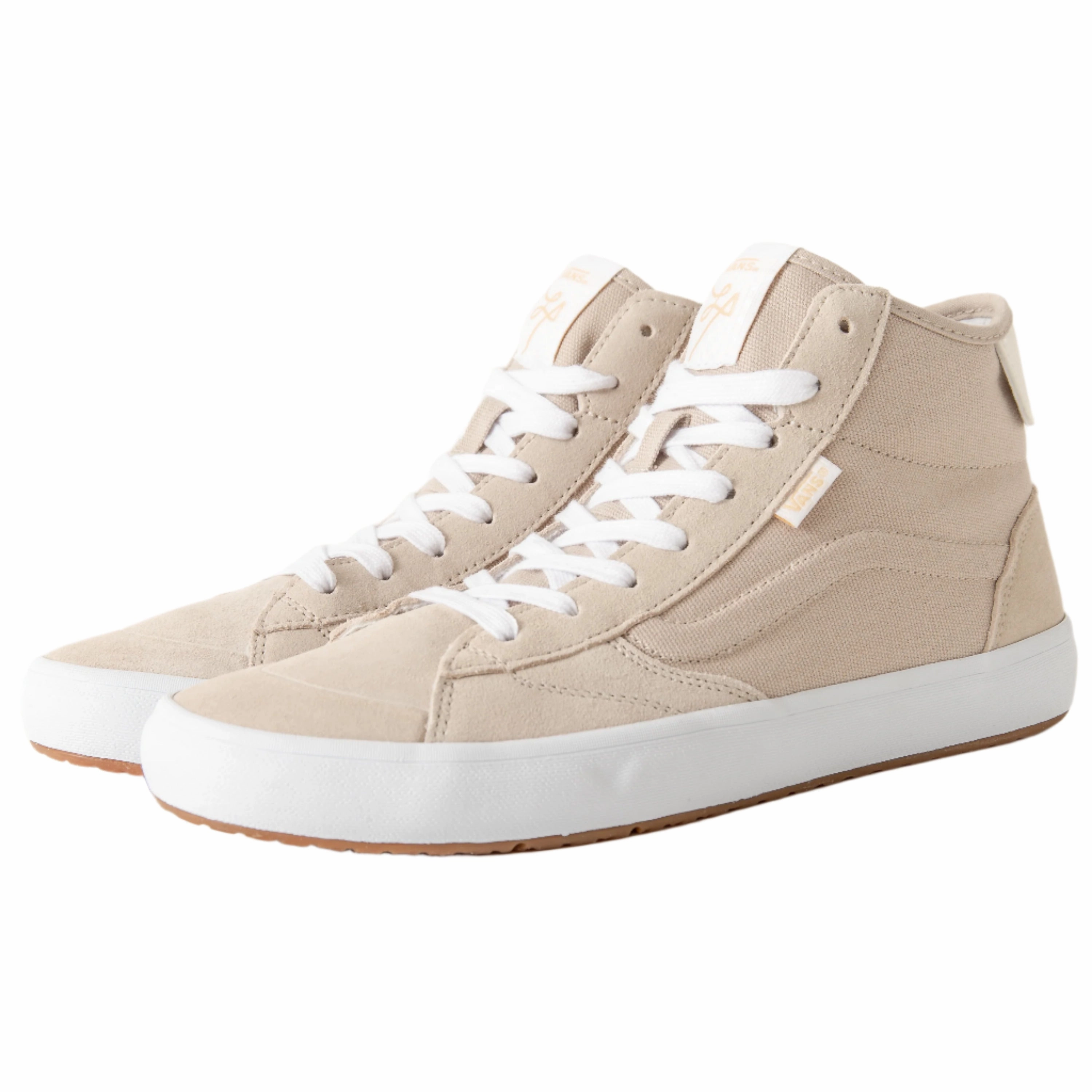 Vans - The Lizzie (Light Khaki) *SALE running in a cable car area shoes