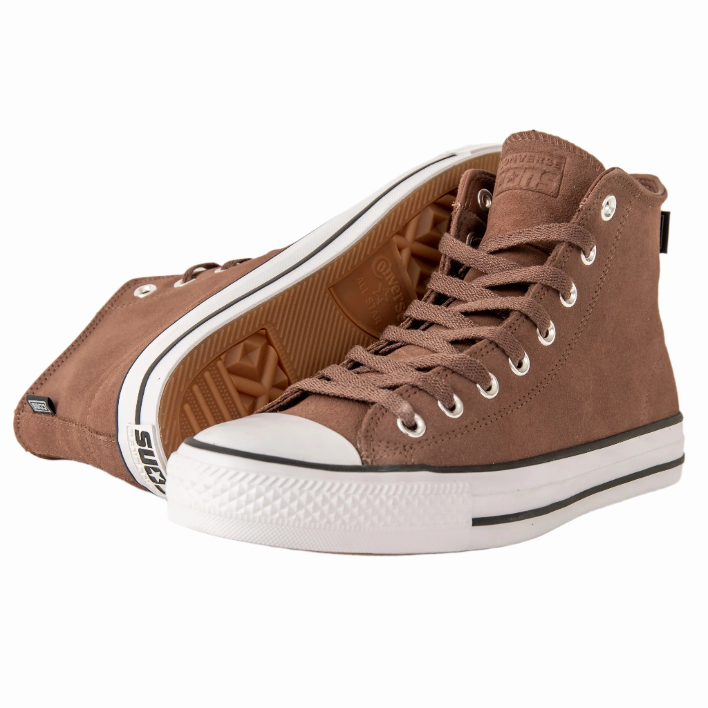 CONS - Chuck Taylor All Star Pro Hi (Squirrel Friend/Black/White) *SALE Reinforced Stitching Female - runner