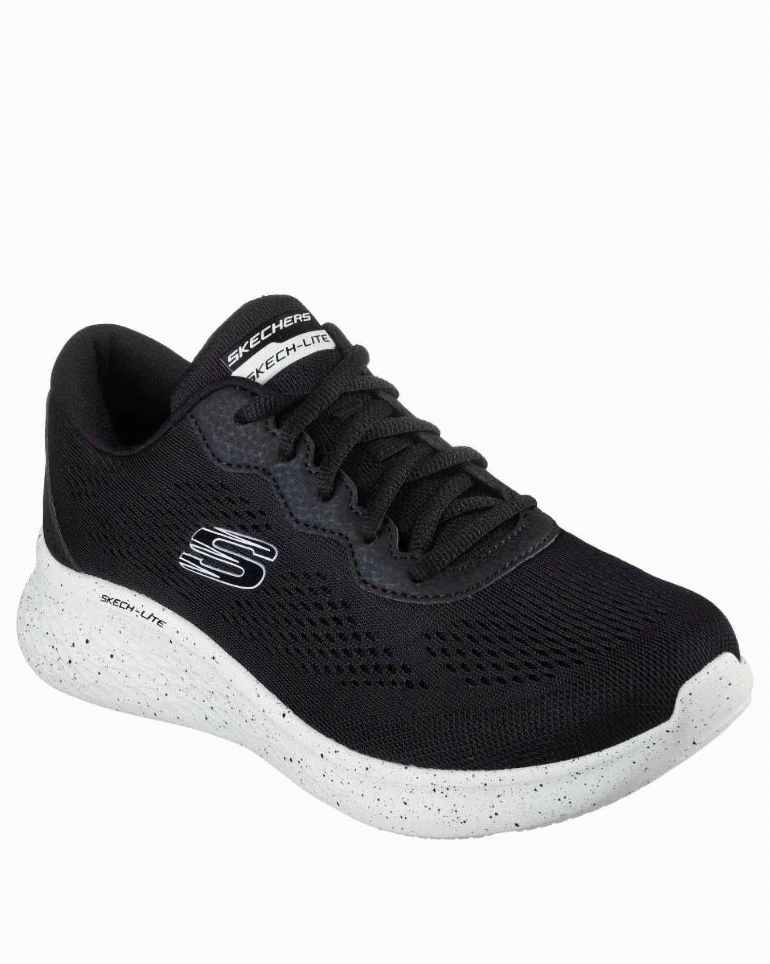 Tension Dispersing Outsole MeshFabric Women's Skech-Lite Pro Sneaker In Black/white