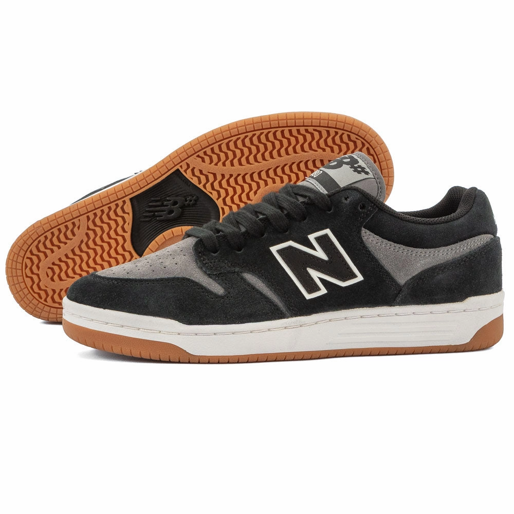 running in a racecourse running in a dam area shoes New Balance - 480 MGC (Black/Grey)