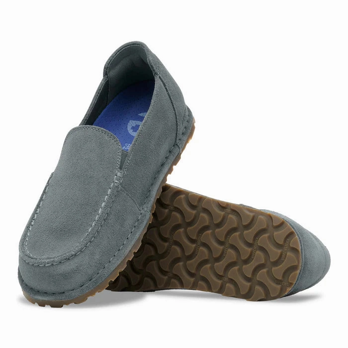 Classic Wear Touch Of Style Birkenstock Women's Utti Slip On Loafer in Basalt Grey