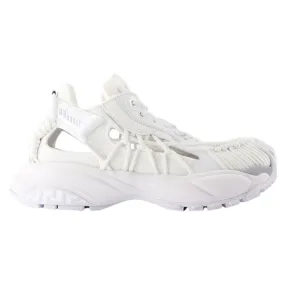 Low Top Sneakers - Versace - Leather - White All-Weather Performance Tapered Heel Cup