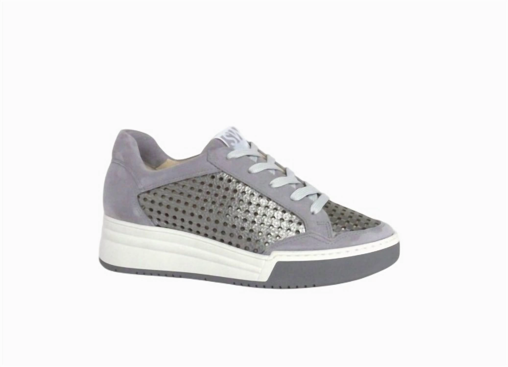 Women's Lua Sneakers In Light Grey Impact Diffusing Design Relax Walk