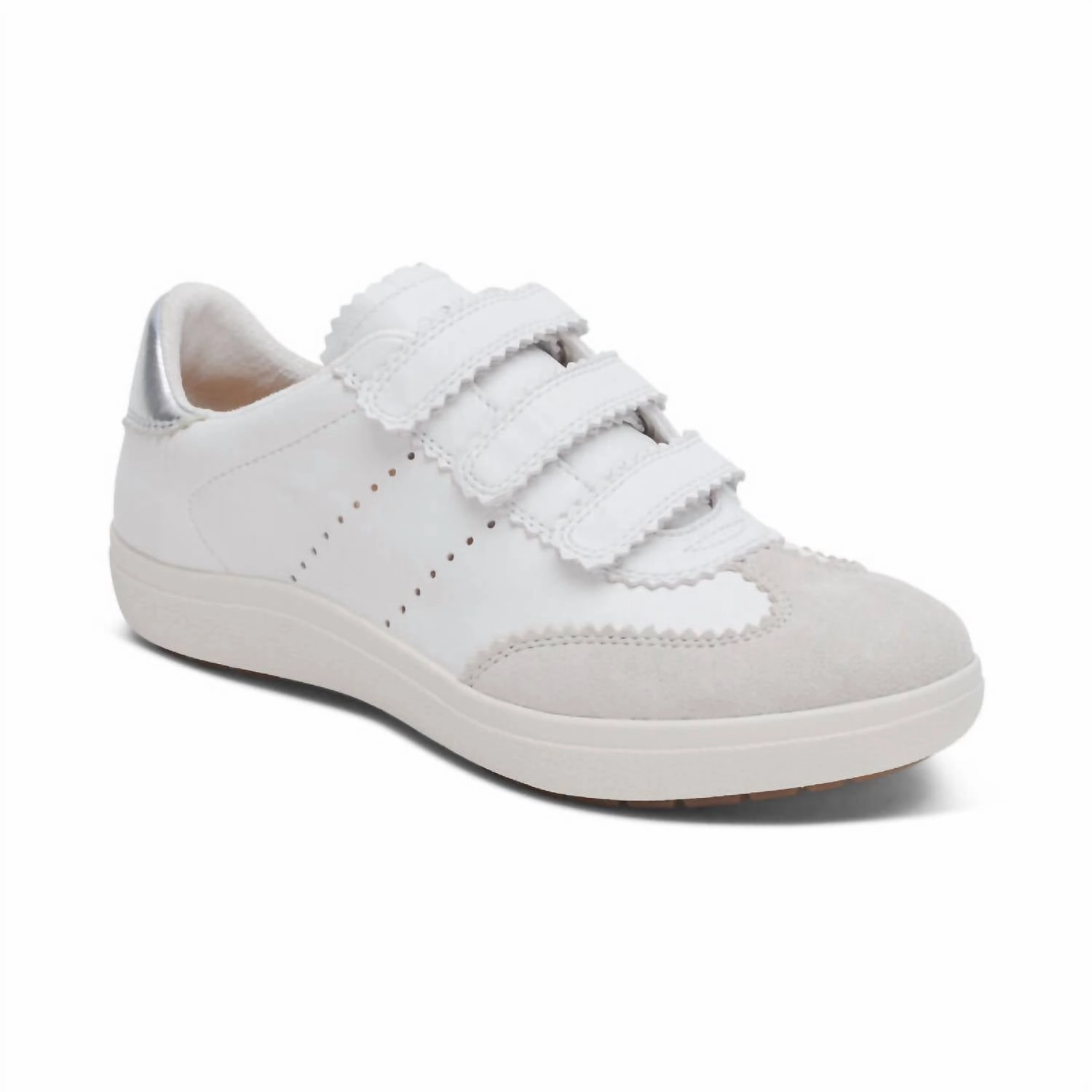 Women's Morgan Arch Support Sneaker In White Cushion Comfort Eco Friendly Sole