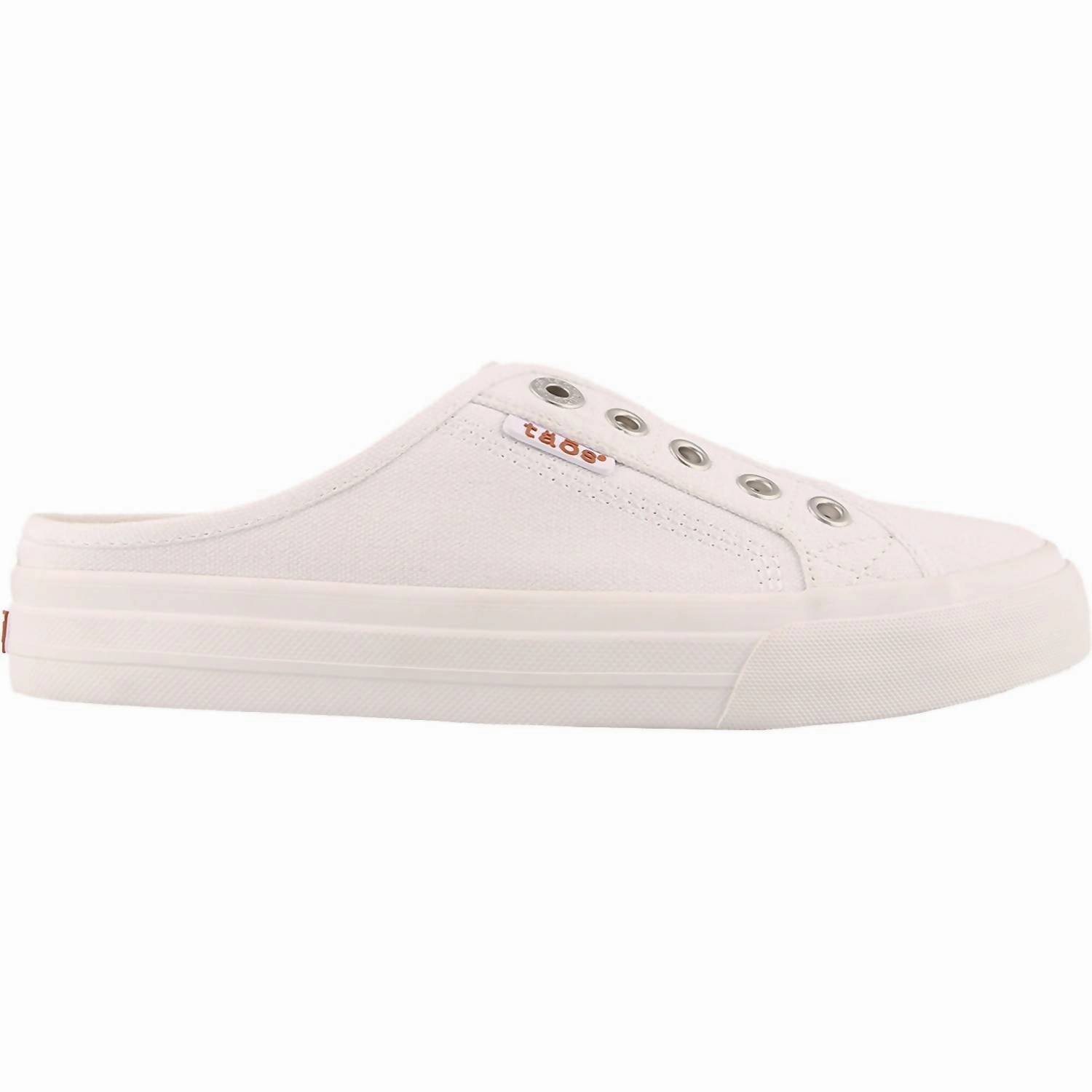 Training Friendly Women's Ez Soul Canvas Slip-On Sneaker In White