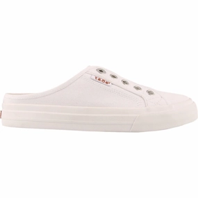Training Friendly Women's Ez Soul Canvas Slip-On Sneaker In White