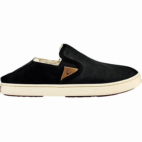 Lightweight Sole Neutral design Olukai Pehuea Heu Lava Rock / Lava Rock  20391-LRLR Women's