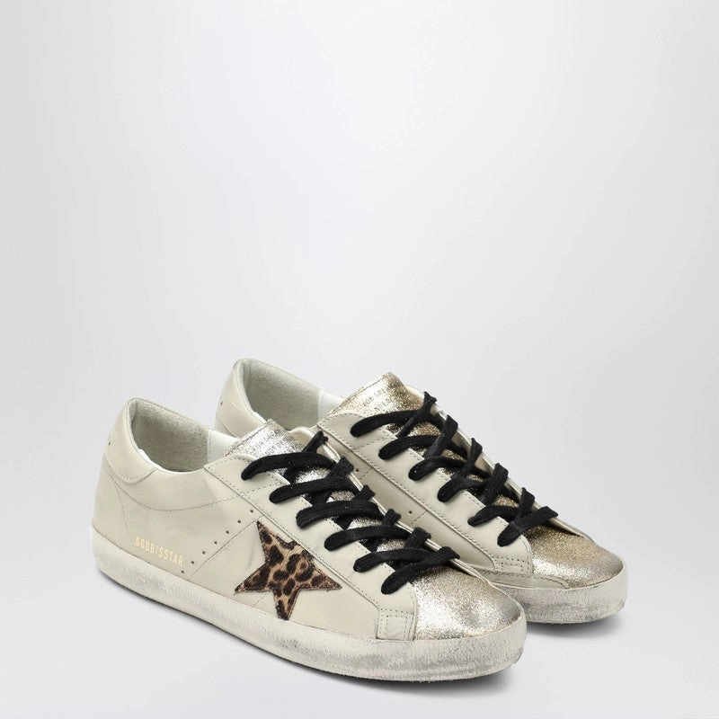 Golden Goose Women's /Animalier Super-Star Sneaker Carbon Fiber Insert
