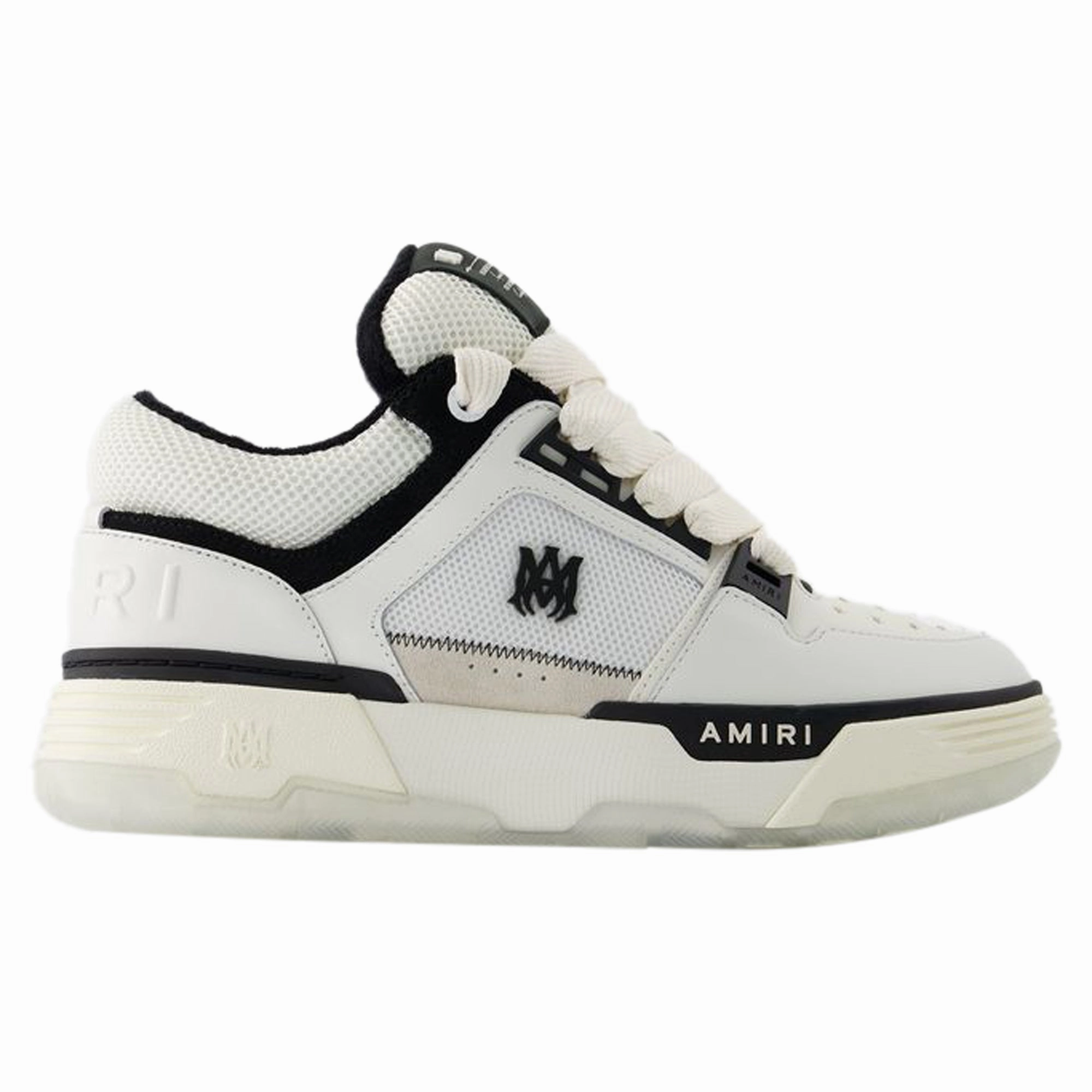 TPU Outsole Ma-1 Sneakers - Amiri - Leather - White/Black
