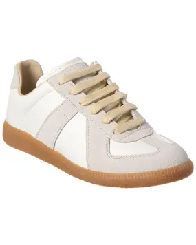 Reinforced Eyestay Action Fit Maison Margiela Replica Leather & Suede Sneaker