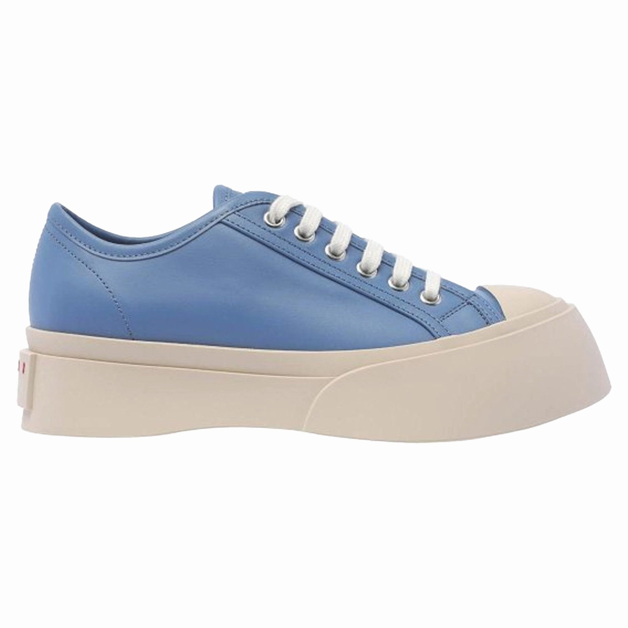 Marni Pablo Leather Sneakers Supportive Design Outdoor Walking