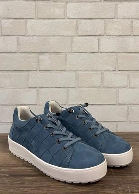 Chloe Sneakers In Denim Breathable Zones