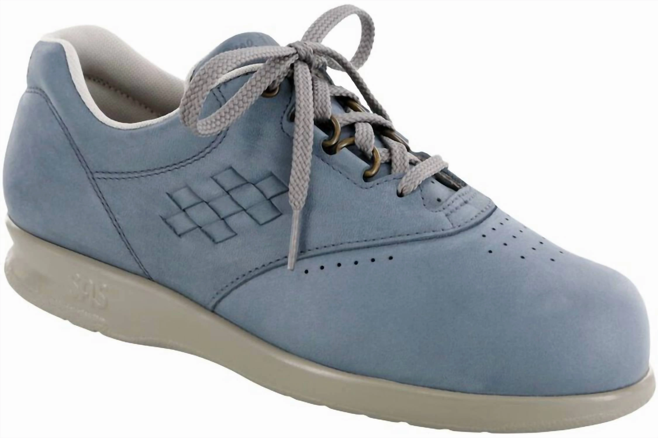 Women's Freetime Walking Shoe In Denim Non Marking Rubber Rubber Traction Grip