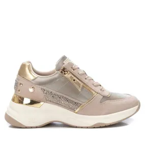 Women's Casual Sneakers In Beige Comfortable Linings