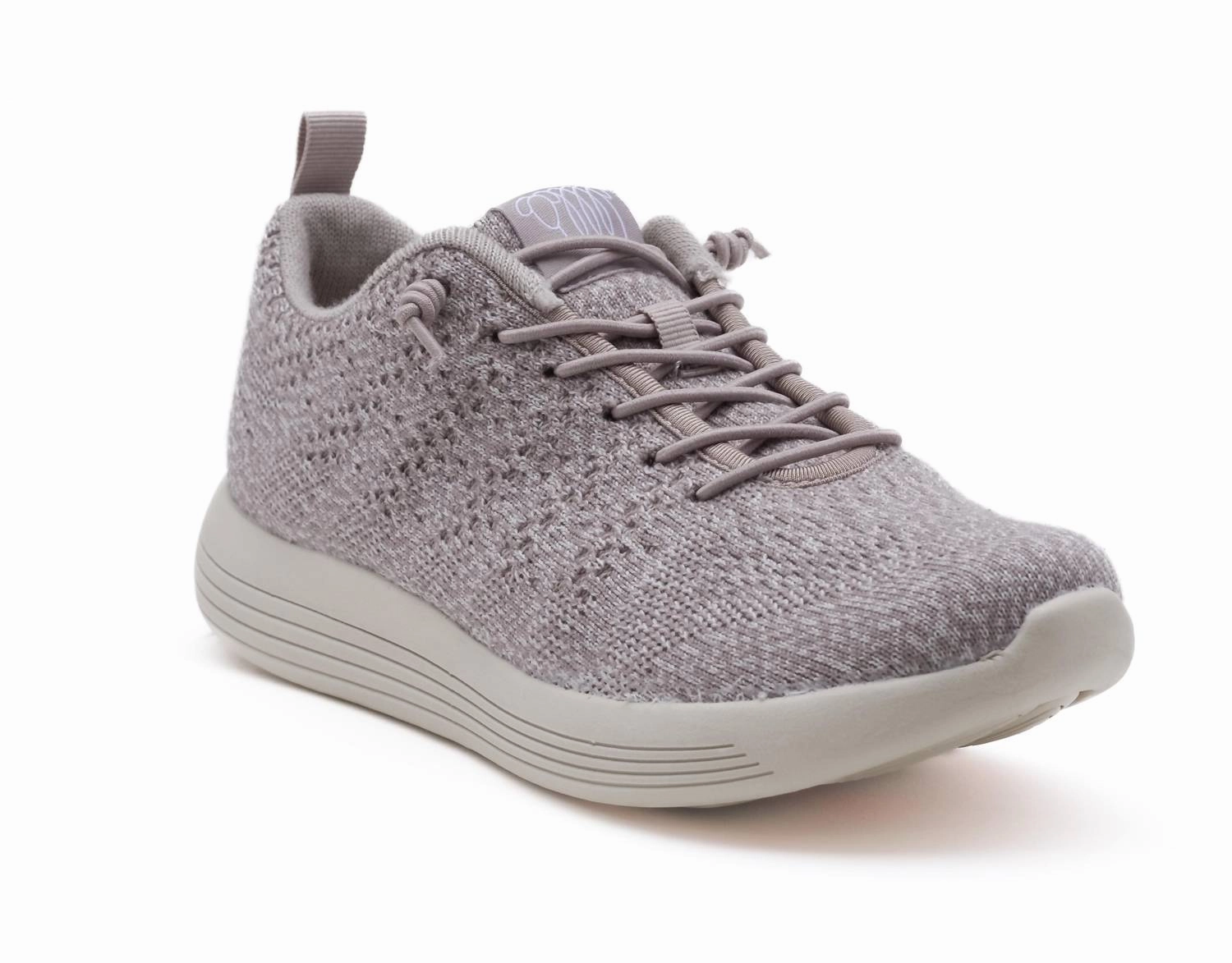 Men's Belmont Sneaker In Natural Merino Wool Shock Padding Athletic Appeal