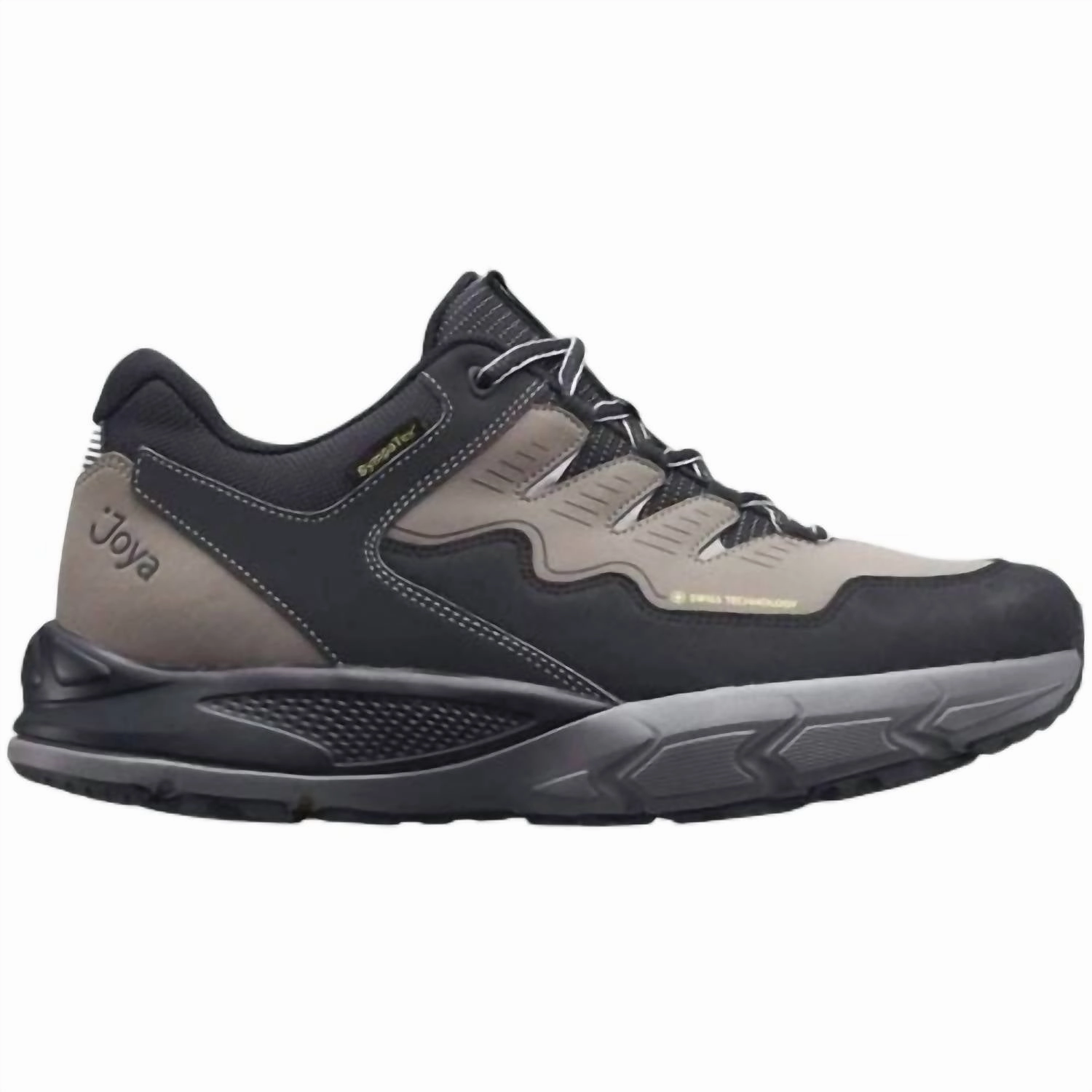Slip Resistant Grooves Morning Rush Men's Cadore Stx Water Resistant Active Trainer Shoes In Brown Black