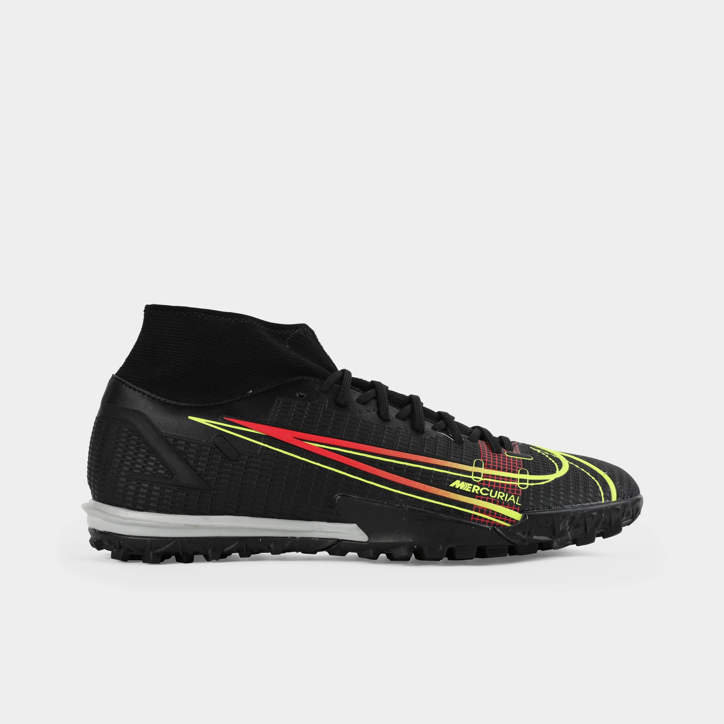 Men's Mercurial Superfly 8 Academy Soccer Turf Shoes Quick Cut Fast Reaction