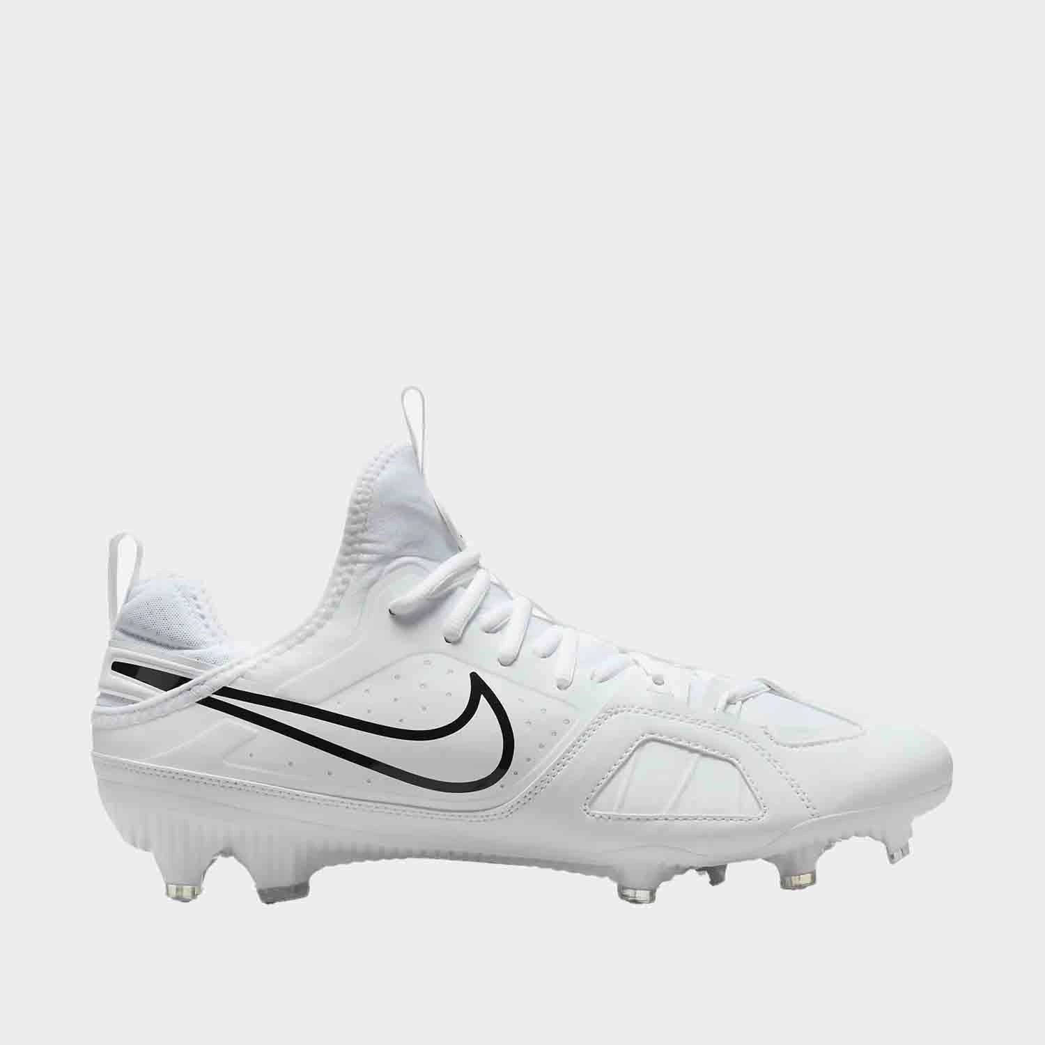 Men's Nike Huarache 9 Varsity Lacrosse Cleats Durable Stitch Reinforcement