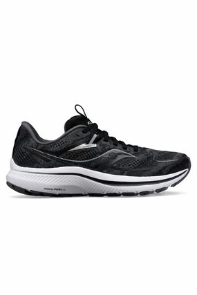 Men's Omni 21 Shoes In Black/white Streamlined silhouette Balanced Zone