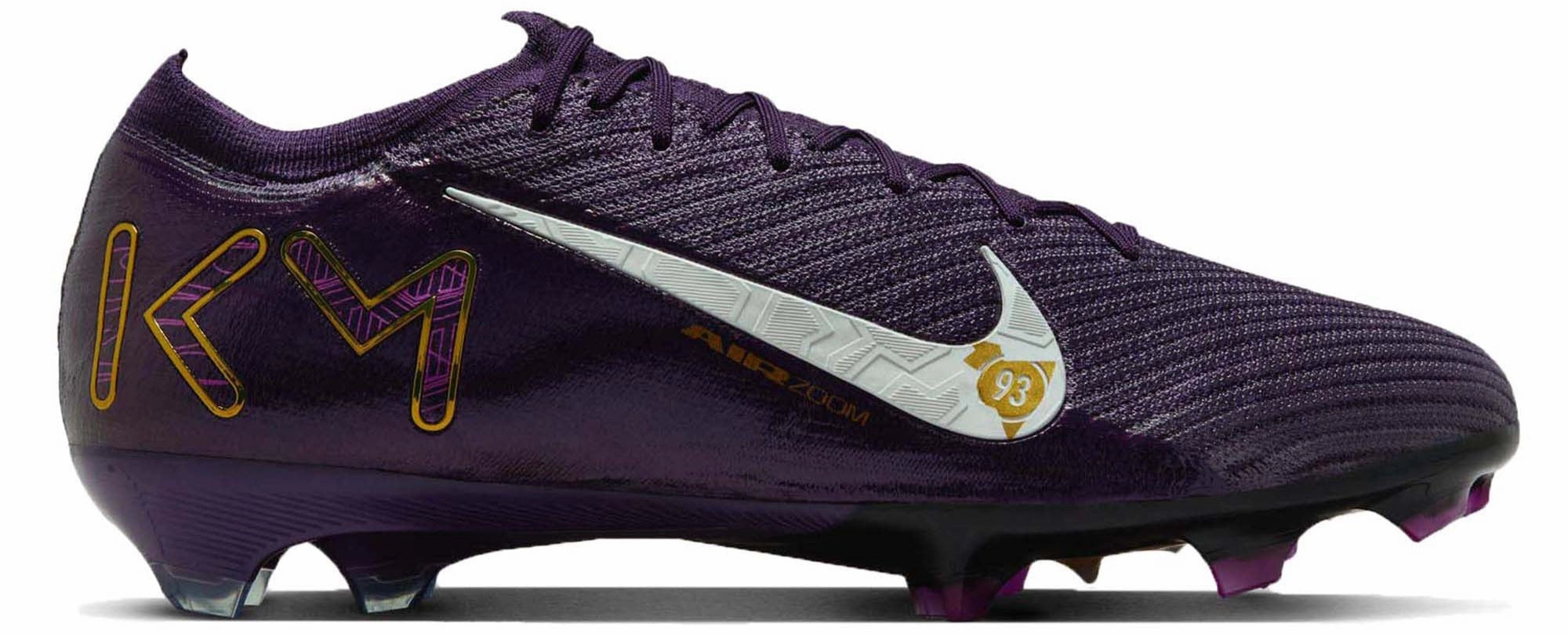 Mercurial Vapor 16 Elite Kylian Mbapp?? Firm Ground Low Top Men's Football Boots Kinetic Balance Slide Support