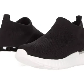 Low   Top Mesh Slip On Tulip Sneakers In Black