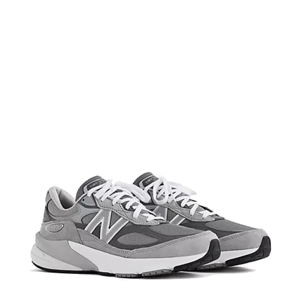 New Balance Men's MADE in USA 990v6 Sneakers in Grey Functional Fit Fast Wear
