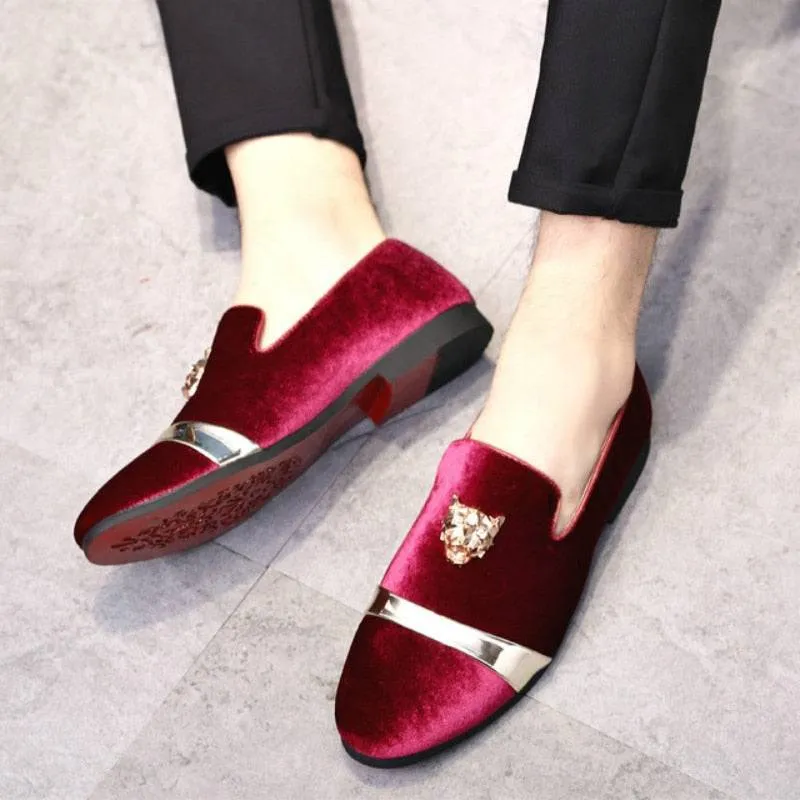Firm Walk Path Smooth il Leone - Italian Style Red bottom  Loafers for Men
