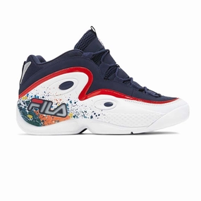 Zip Up Style FILA - Men's Grant Hill 3 DIY Shoes (1BM01292 422)