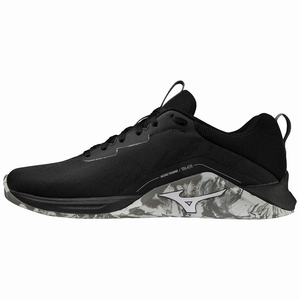 Mizuno Men's TS-01 Training Shoe gym floor running in a zip line area shoes