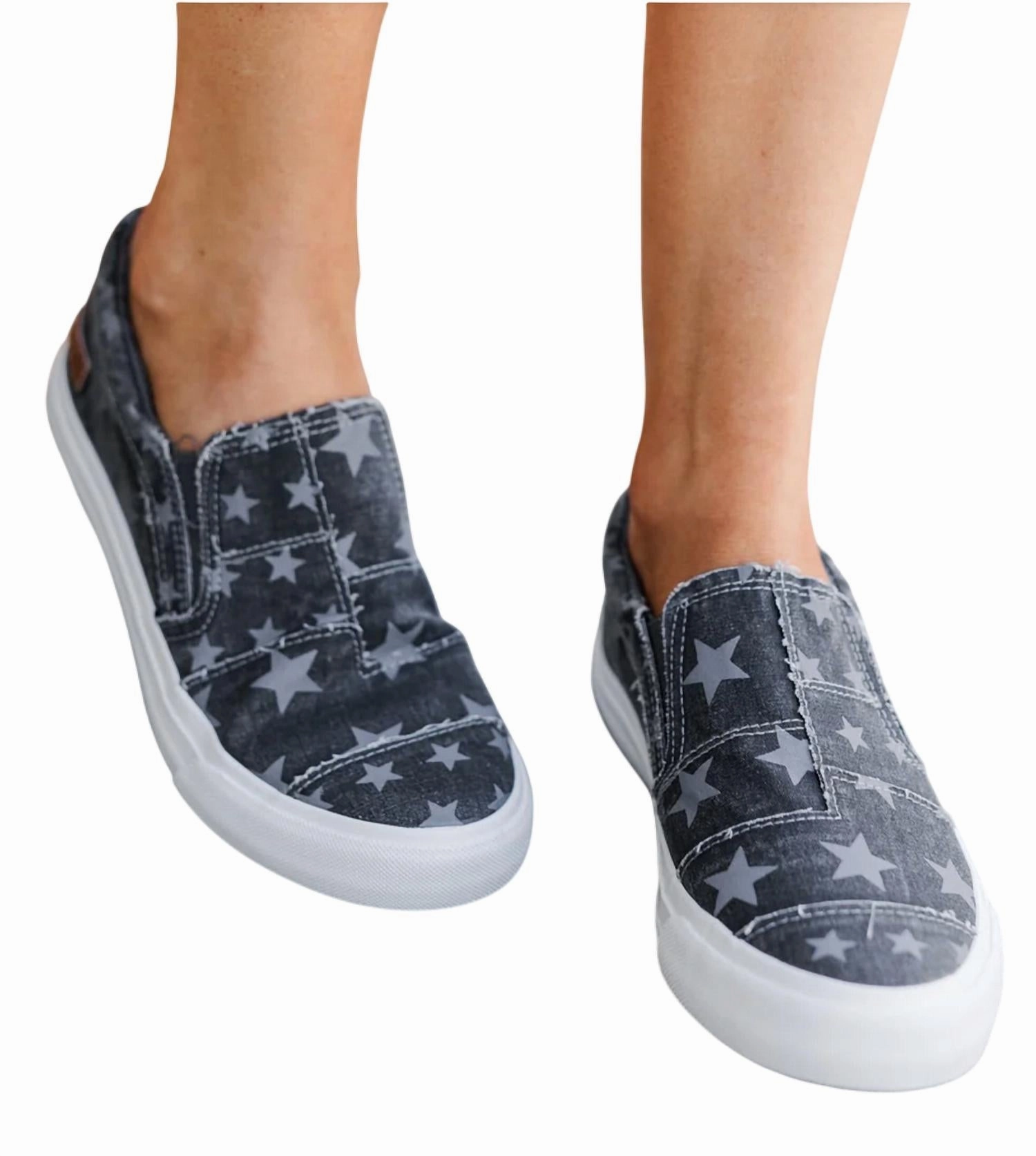 Comfort Lining Women Maddox Sneaker In Charcoal Galaxy