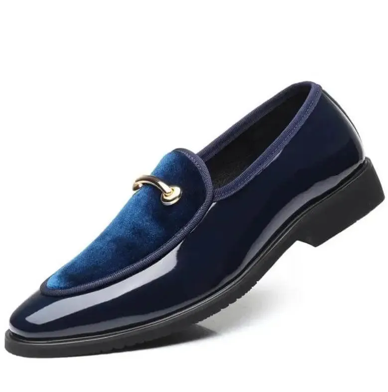Weekend Style il Lusso - Italian style patent Leather Loafers dress shoes for Men (Best seller)