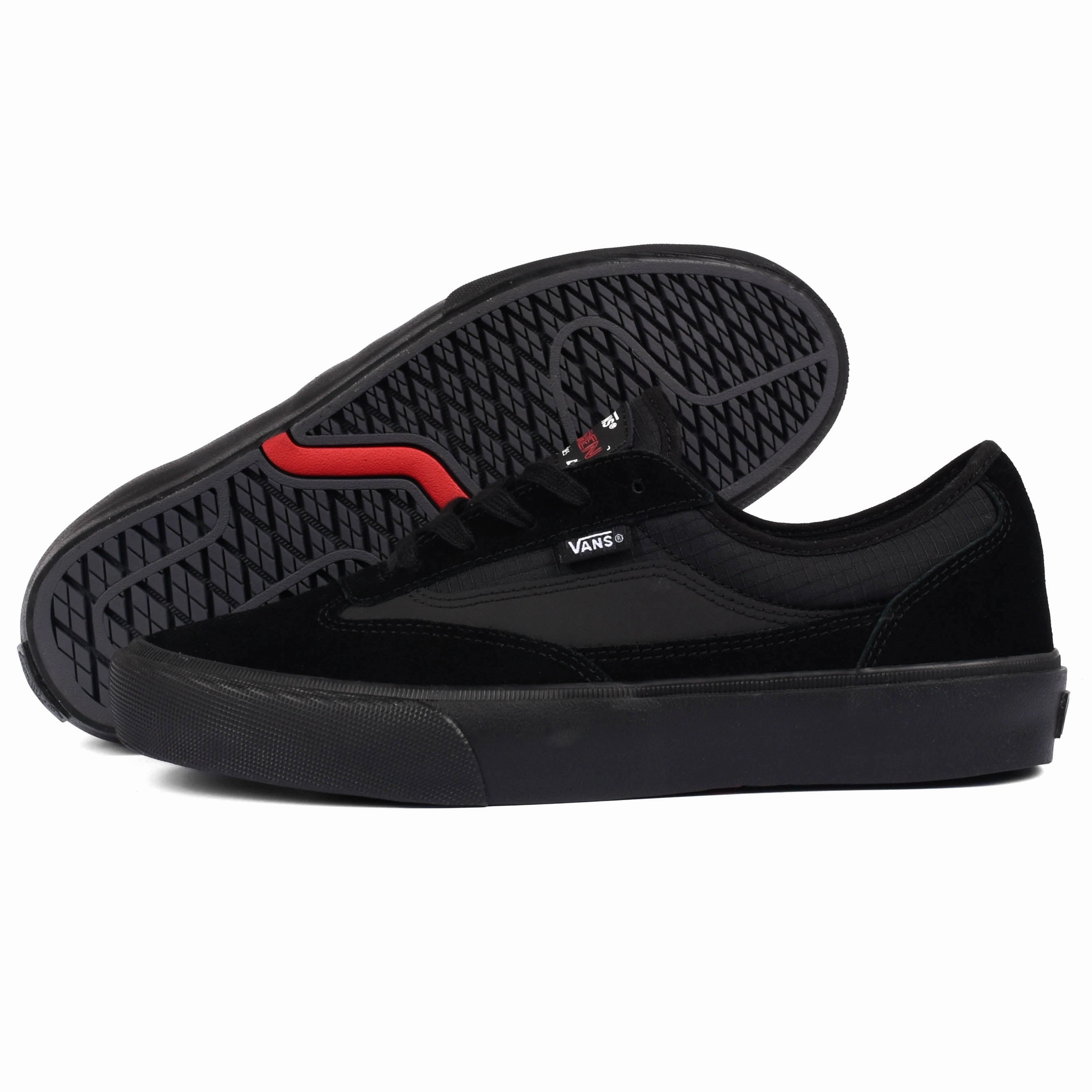 Vans - Curren Caples (Black/Black) Pilates enthusiasts' shoes