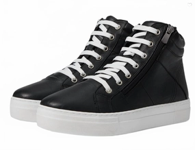 Recovery time Impact Resistant Mosley Hi-Top Sneaker In Black