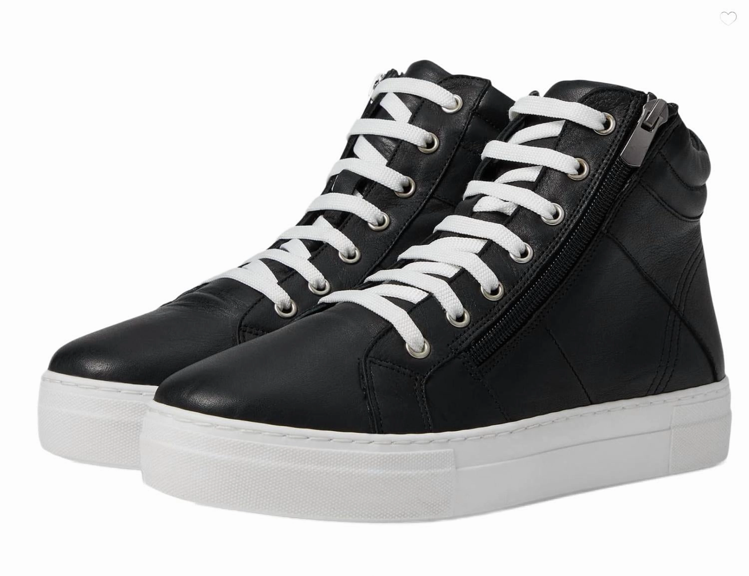 Recovery time Impact Resistant Mosley Hi-Top Sneaker In Black
