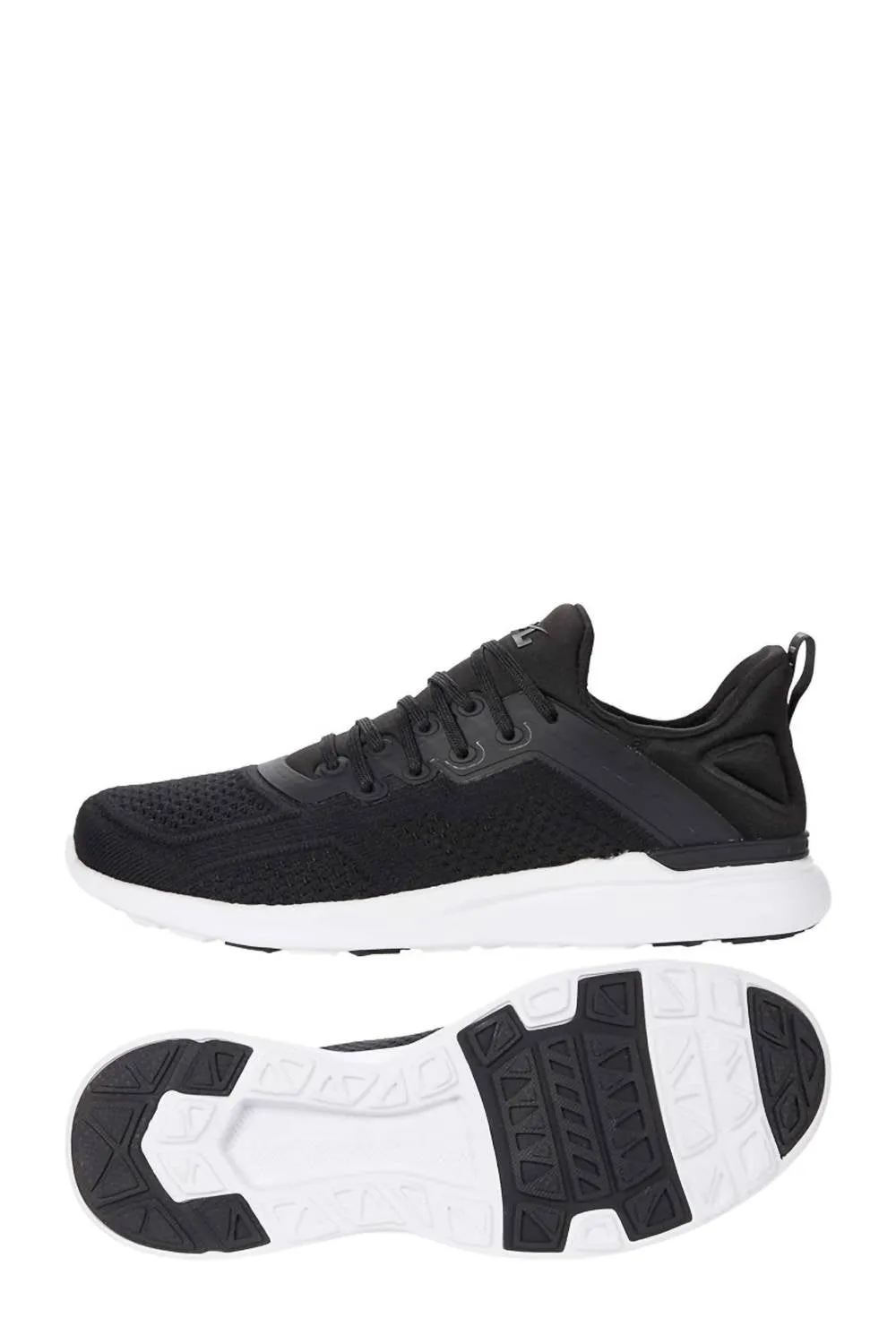 Women's Techloom Tracer Sneaker In Black/white Square Toe
